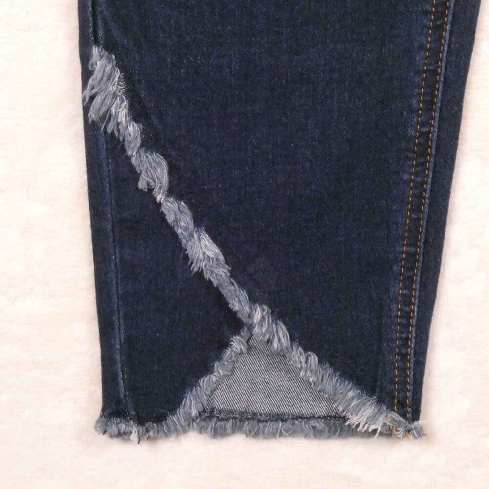 Vigoss Marley Skinny Jeans Size 29 Dark Wash Cropped Mid Rise - Picture 8 of 10